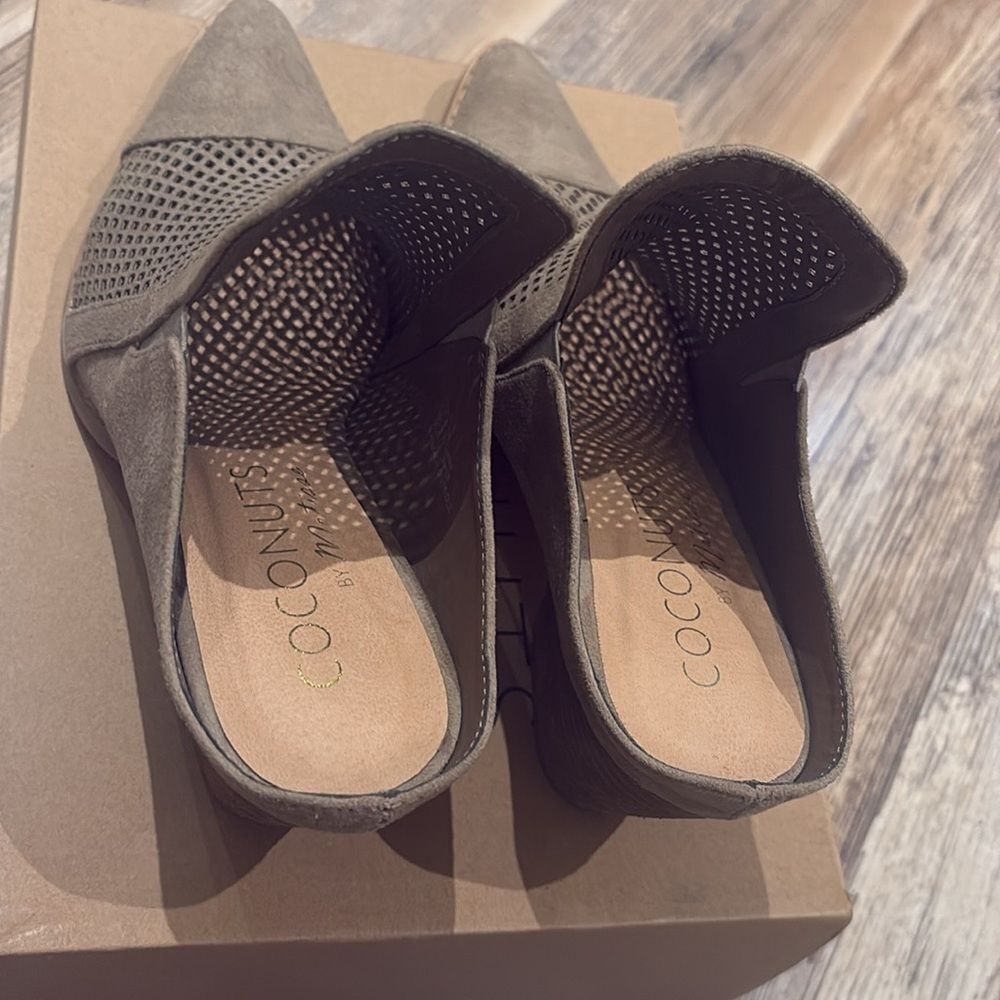 Coconuts By Matisse Call It Taupe Slip On Heeled … - image 6